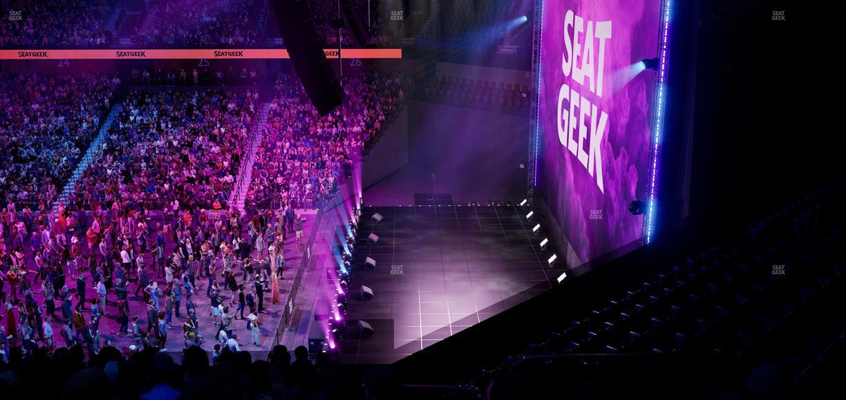 Mohegan Sun Arena - Section 105 Seat View