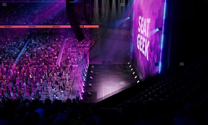 Mohegan Sun Arena - Section 105 Seat View