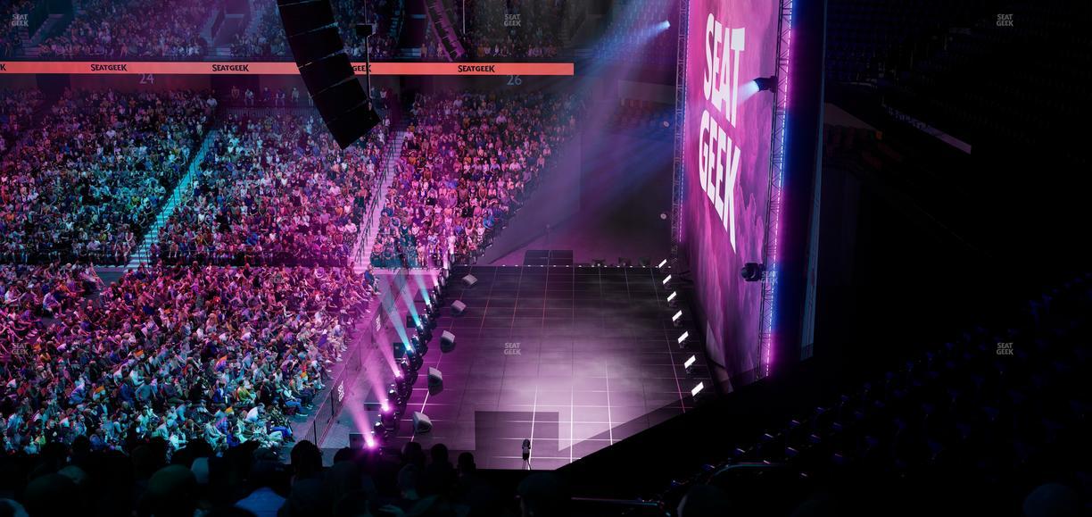 Mohegan Sun Arena - Section 105 Seat View