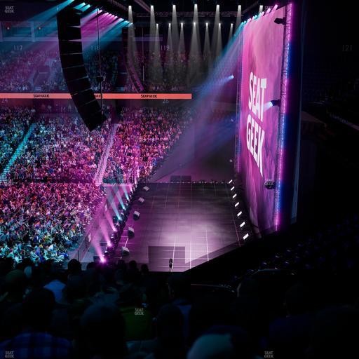 Mohegan Sun Arena - Section 105 Seat View