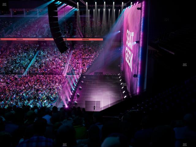 Mohegan Sun Arena - Section 105 Seat View