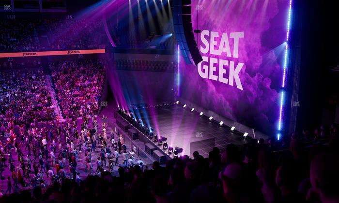 Mohegan Sun Arena - Section 106 Seat View