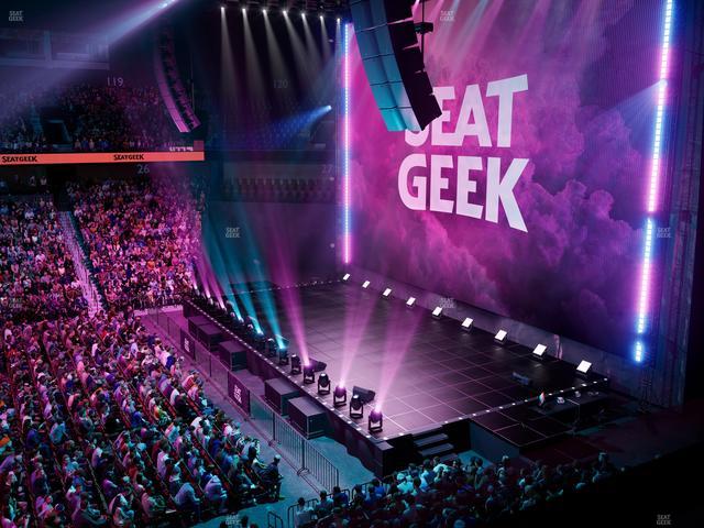 Mohegan Sun Arena - Section 106 Seat View