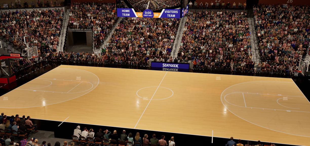 Mohegan Sun Arena - Section 106 Seat View