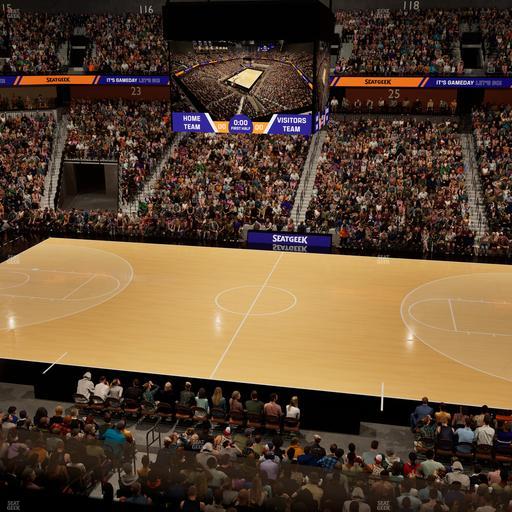 Mohegan Sun Arena - Section 106 Seat View