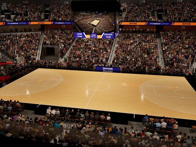 Mohegan Sun Arena - Section 106 Seat View