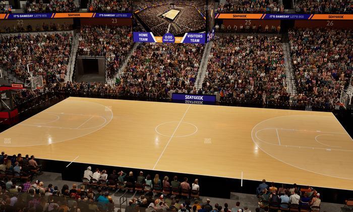 Mohegan Sun Arena - Section 106 Seat View