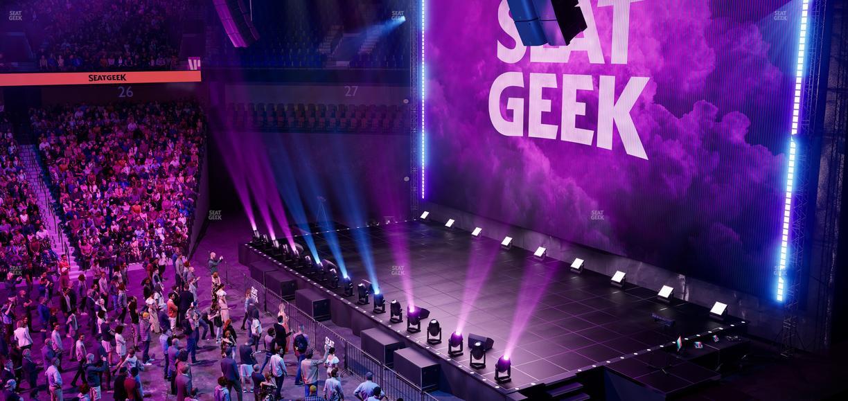 Mohegan Sun Arena - Section 106 Seat View