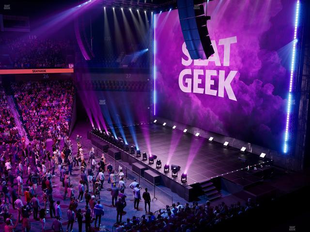 Mohegan Sun Arena - Section 106 Seat View