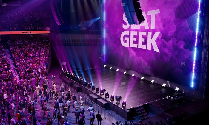 Mohegan Sun Arena - Section 106 Seat View