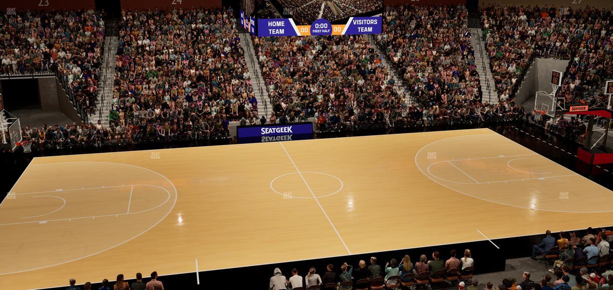 Mohegan Sun Arena - Section 107 Seat View