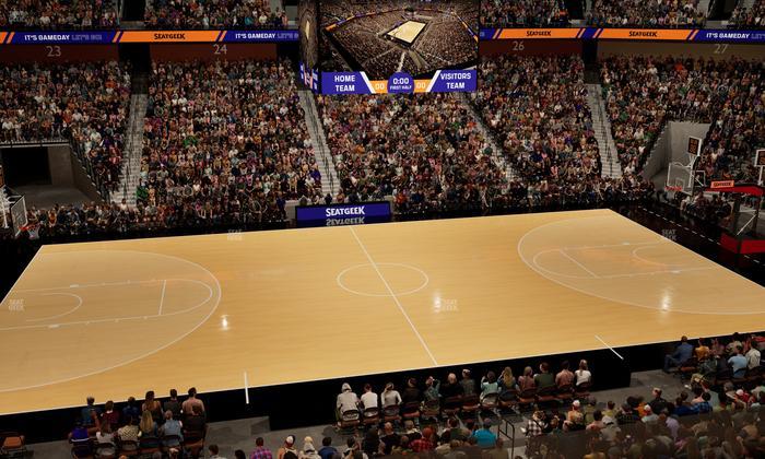 Mohegan Sun Arena - Section 107 Seat View