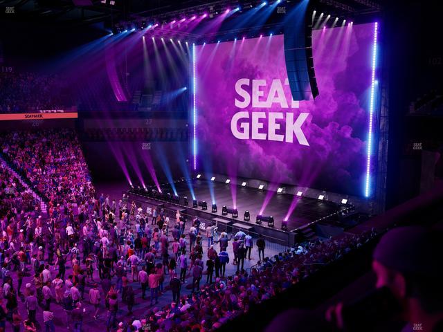 Mohegan Sun Arena - Section 107 Seat View