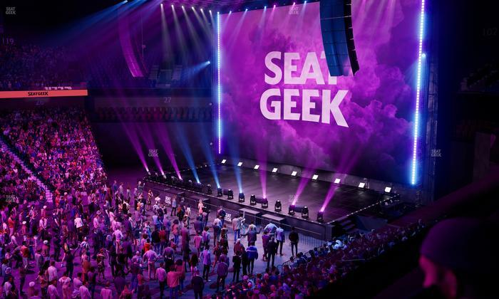 Mohegan Sun Arena - Section 107 Seat View