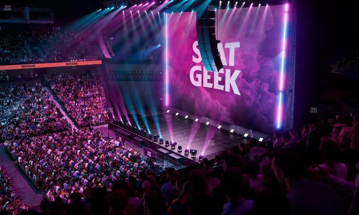 Mohegan Sun Arena - Section 107 Seat View