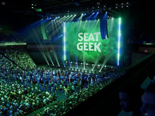 Mohegan Sun Arena - Section 108 Seat View