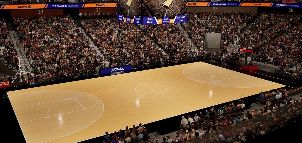 Mohegan Sun Arena - Section 108 Seat View