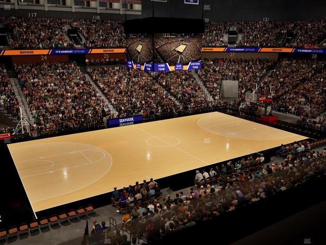 Mohegan Sun Arena - Section 108 Seat View