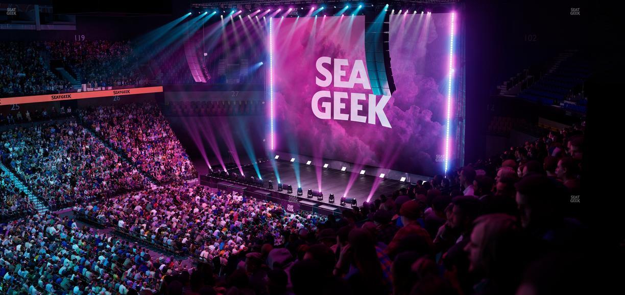 Mohegan Sun Arena - Section 108 Seat View