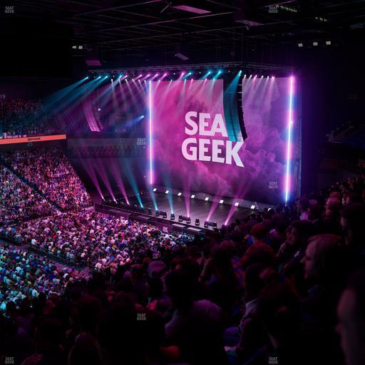 Mohegan Sun Arena - Section 108 Seat View