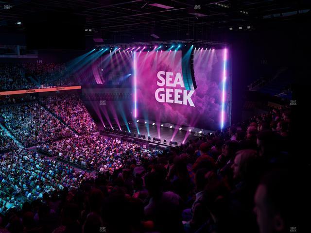 Mohegan Sun Arena - Section 108 Seat View