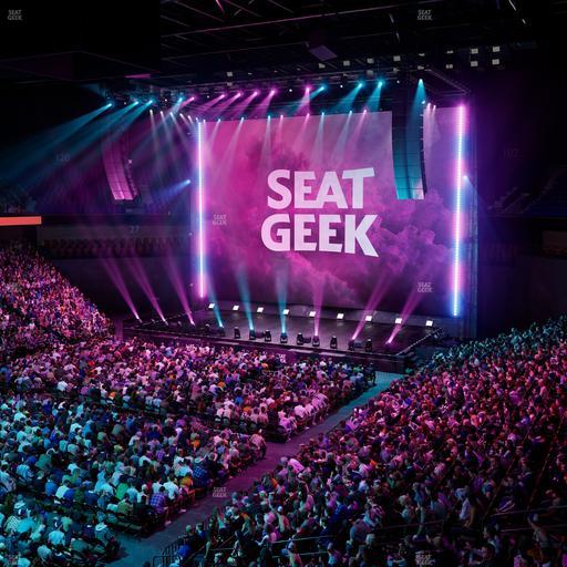 Mohegan Sun Arena - Section 109 Seat View