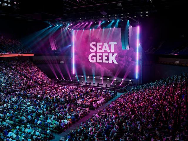 Mohegan Sun Arena - Section 109 Seat View
