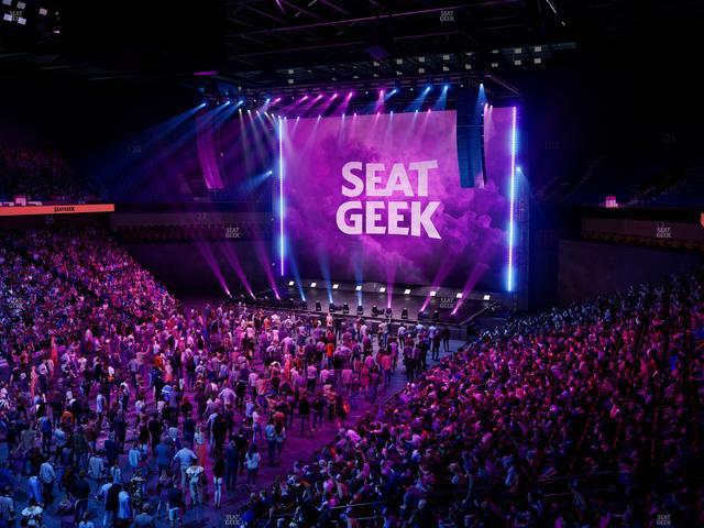 Mohegan Sun Arena - Section 109 Seat View