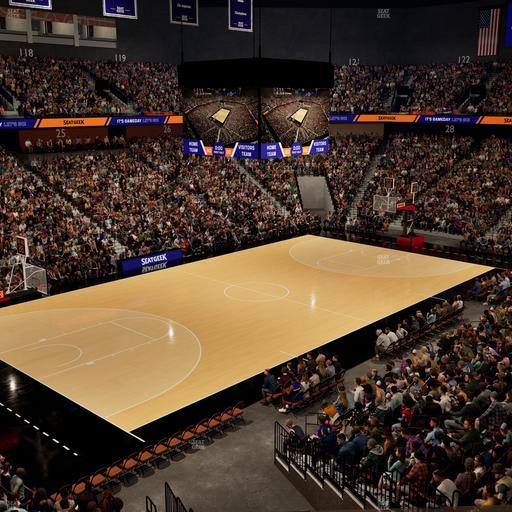 Mohegan Sun Arena - Section 109 Seat View