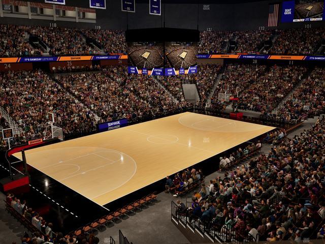 Mohegan Sun Arena - Section 109 Seat View