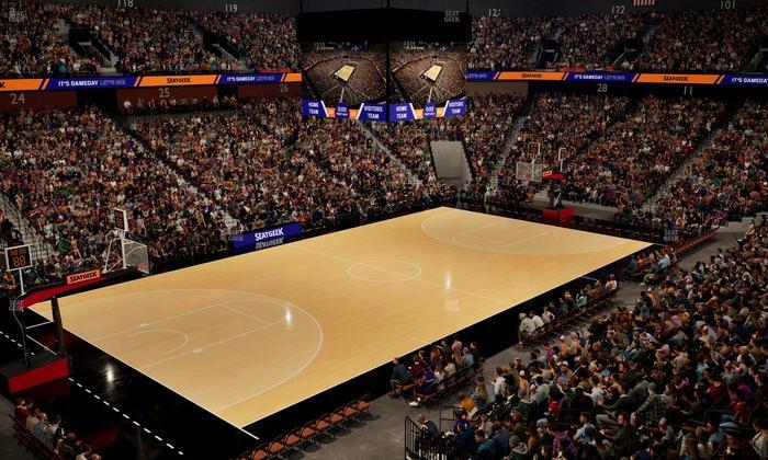 Mohegan Sun Arena - Section 109 Seat View