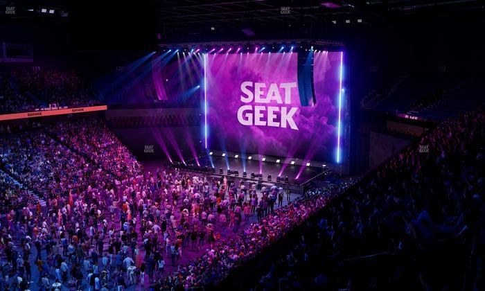 Mohegan Sun Arena - Section 109 Seat View