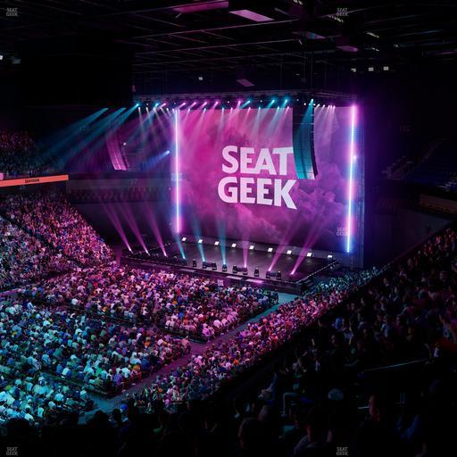 Mohegan Sun Arena - Section 109 Seat View