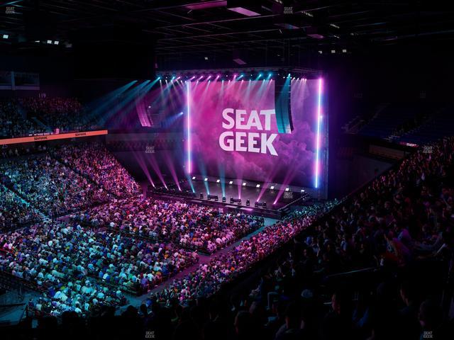 Mohegan Sun Arena - Section 109 Seat View