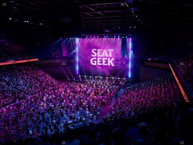 Mohegan Sun Arena - Section 110 Seat View