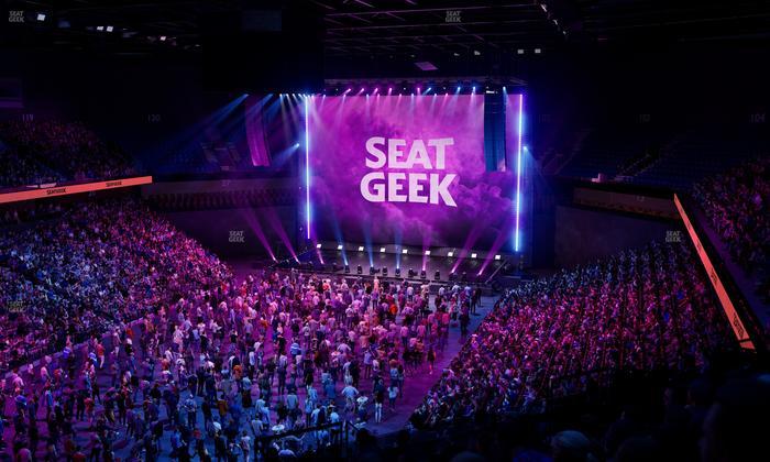 Mohegan Sun Arena - Section 110 Seat View