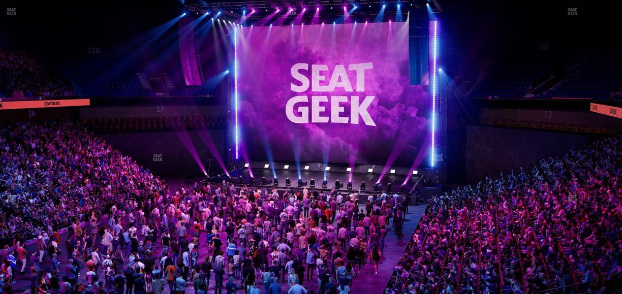 Mohegan Sun Arena - Section 110 Seat View