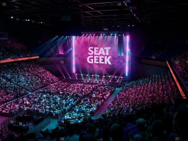 Mohegan Sun Arena - Section 110 Seat View