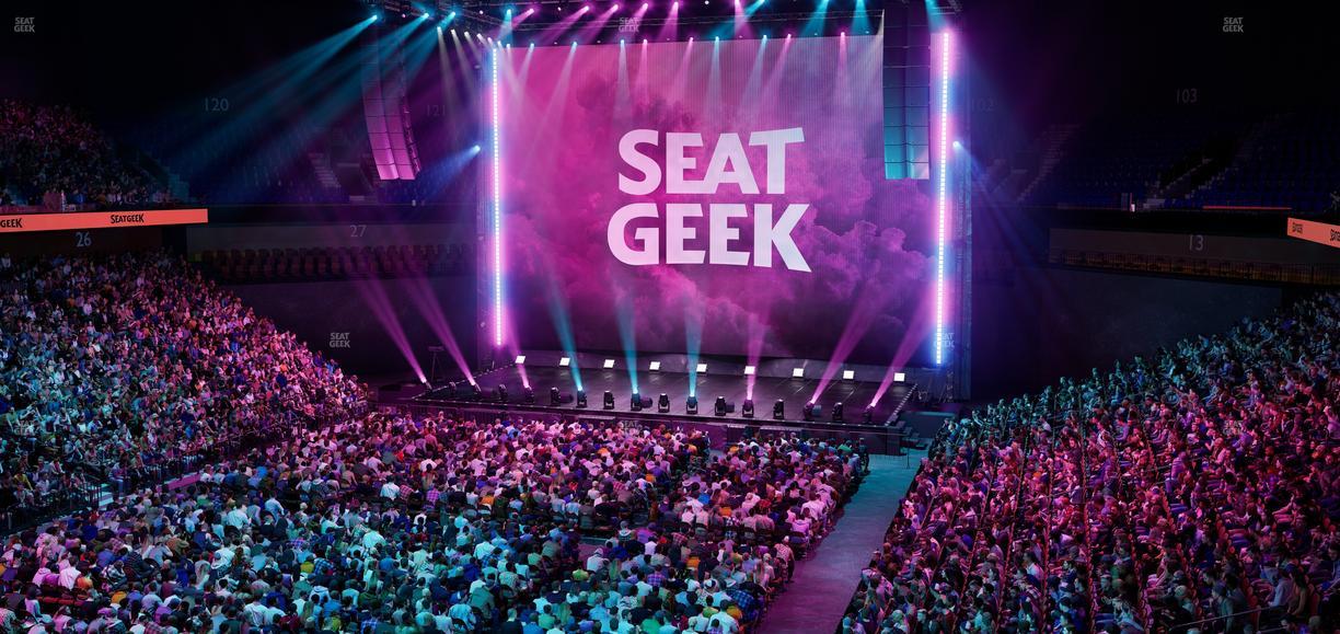 Mohegan Sun Arena - Section 110 Seat View