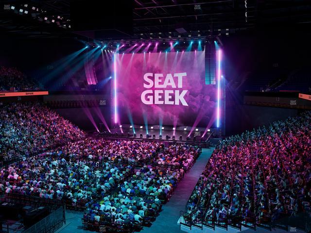 Mohegan Sun Arena - Section 110 Seat View