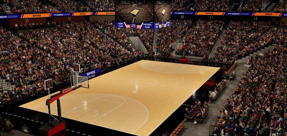 Mohegan Sun Arena - Section 110 Seat View