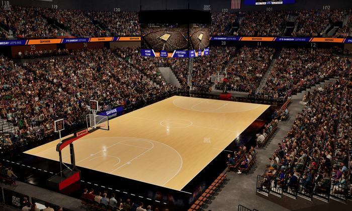 Mohegan Sun Arena - Section 110 Seat View