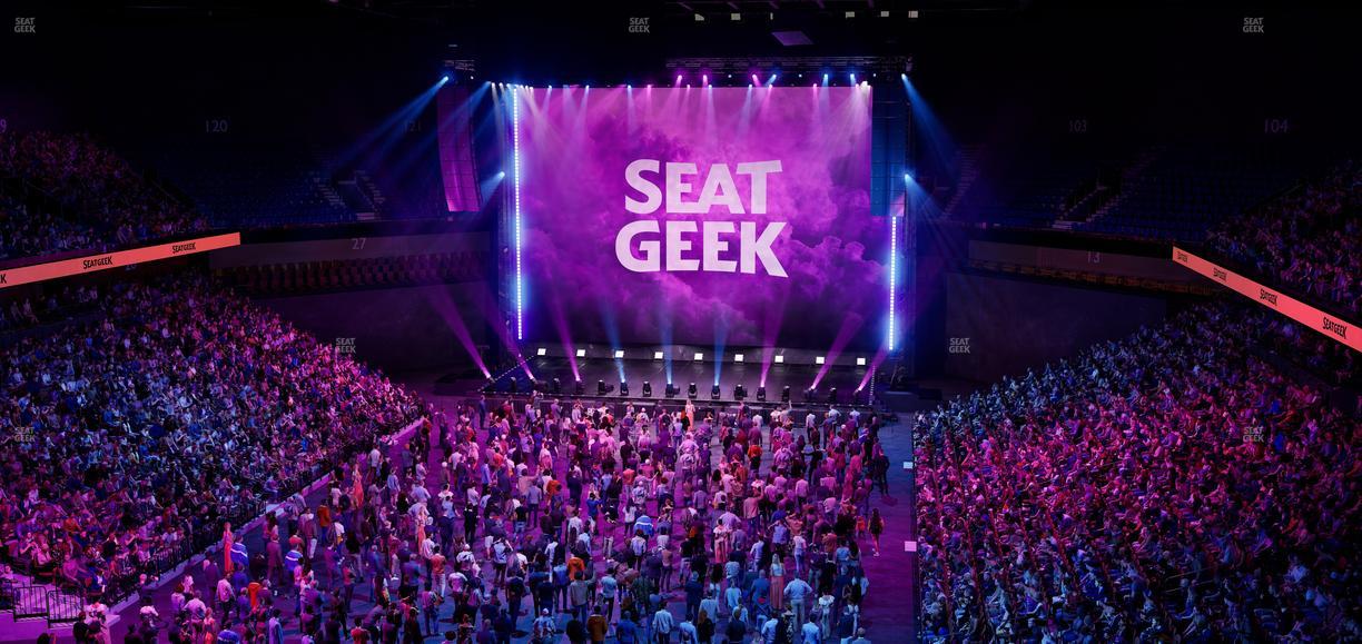 Mohegan Sun Arena - Section 111 Seat View