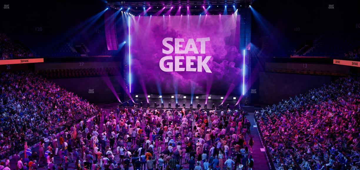 Mohegan Sun Arena - Section 111 Seat View