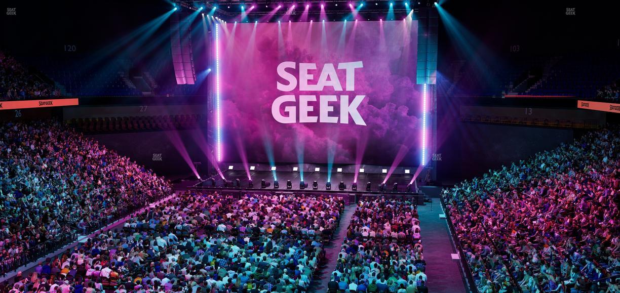 Mohegan Sun Arena - Section 111 Seat View