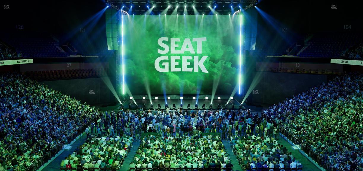 Mohegan Sun Arena - Section 112 Seat View