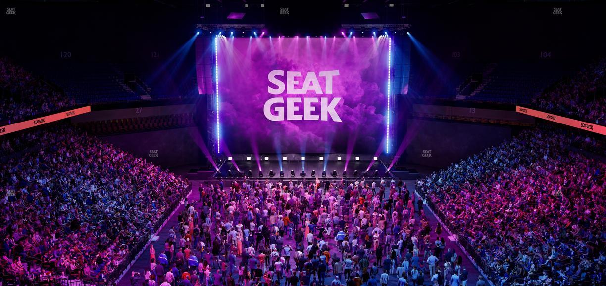 Mohegan Sun Arena - Section 112 Seat View