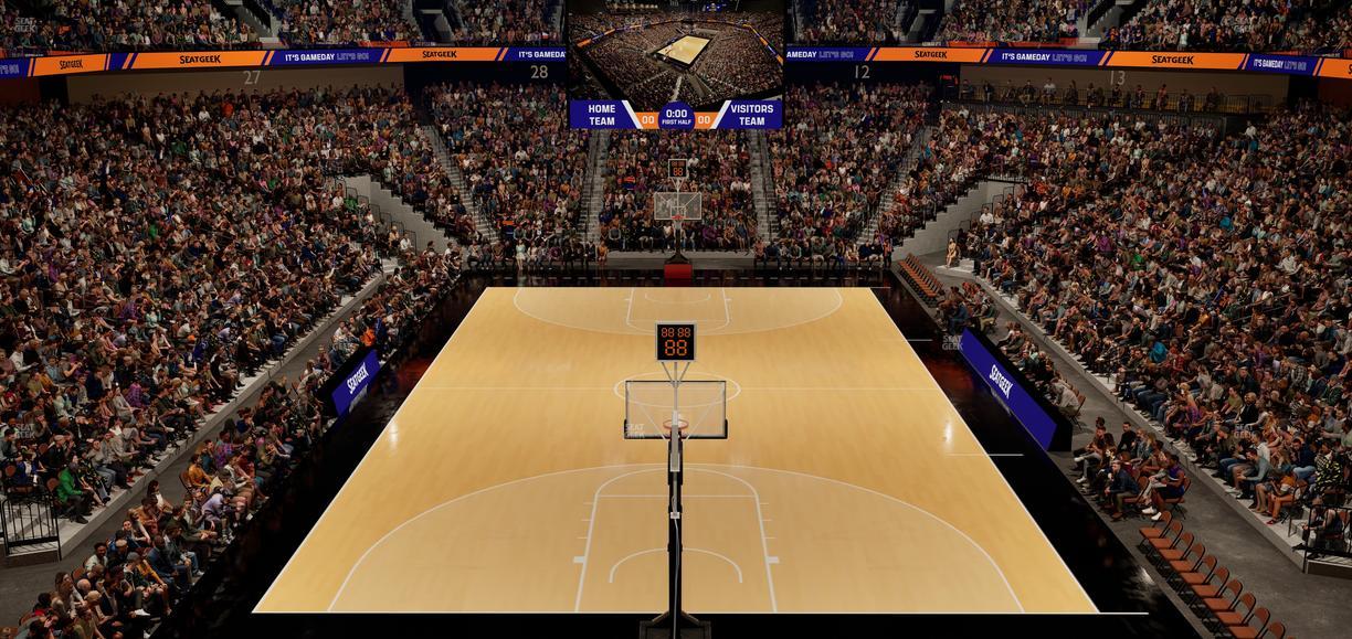 Mohegan Sun Arena - Section 112 Seat View