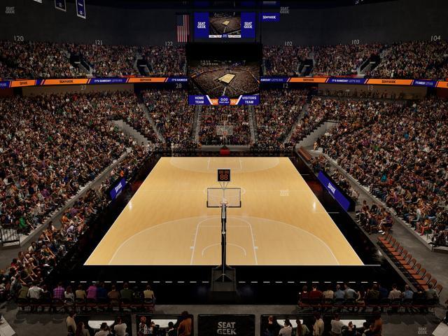 Mohegan Sun Arena - Section 112 Seat View