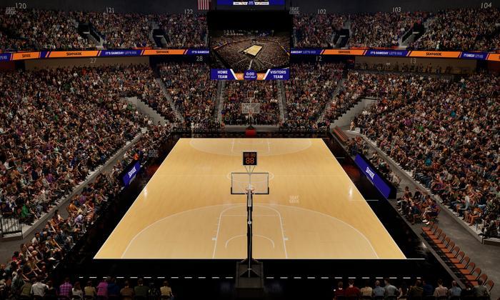 Mohegan Sun Arena - Section 112 Seat View